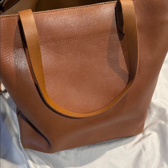 Madewell Brown Leather Tote - Picture 5 of 8